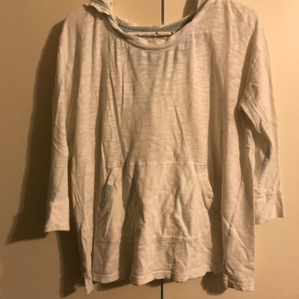 Saturday Sunday Size M white hooded top